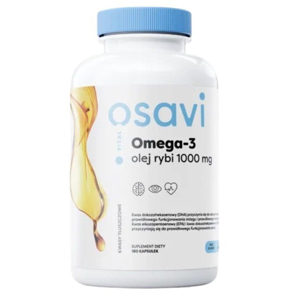 Burk Osavi Omega-3 fiskolja med citronsmak
