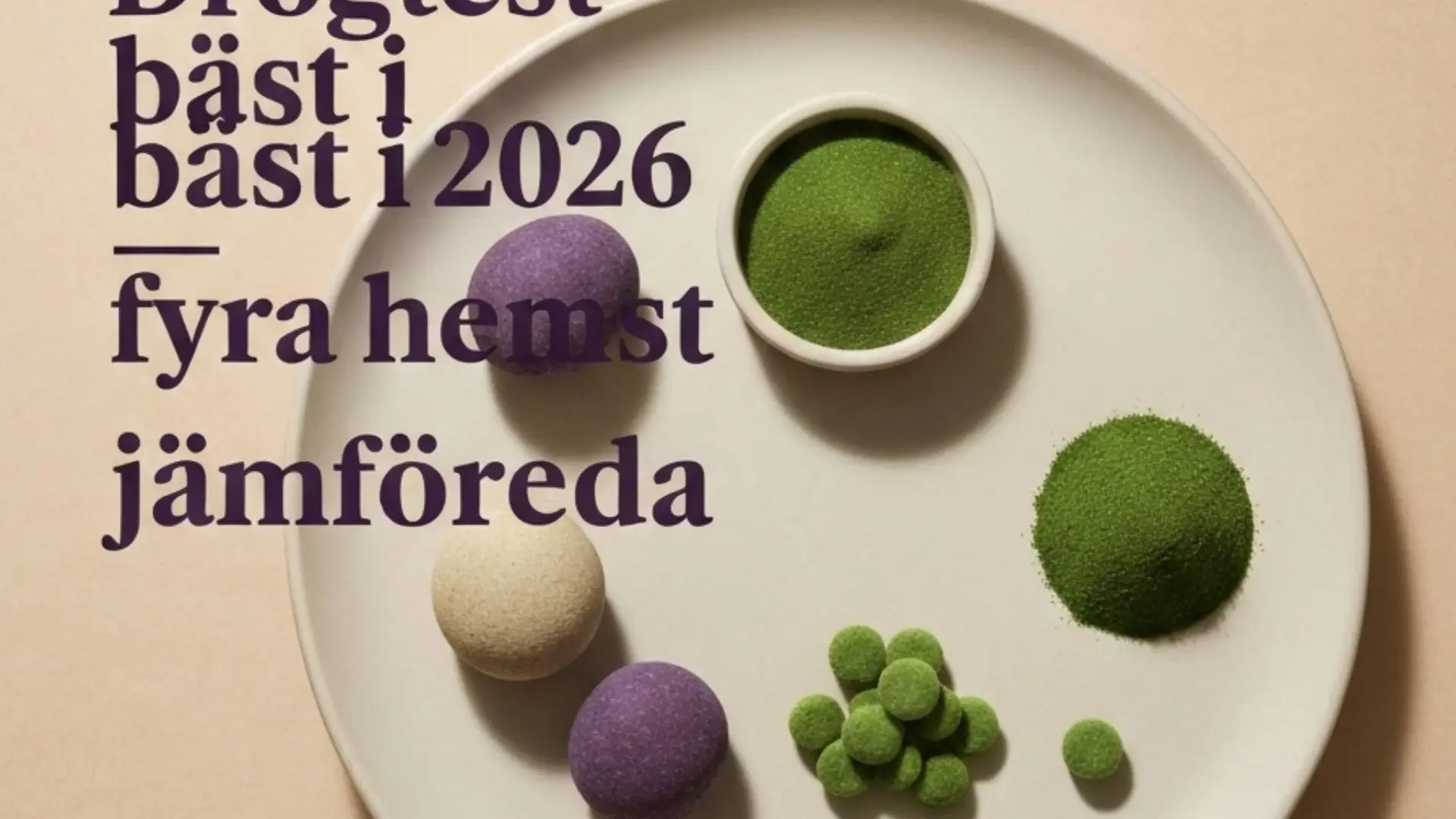 Drogtest bäst i test 2026 – fyra hemtest jämförda