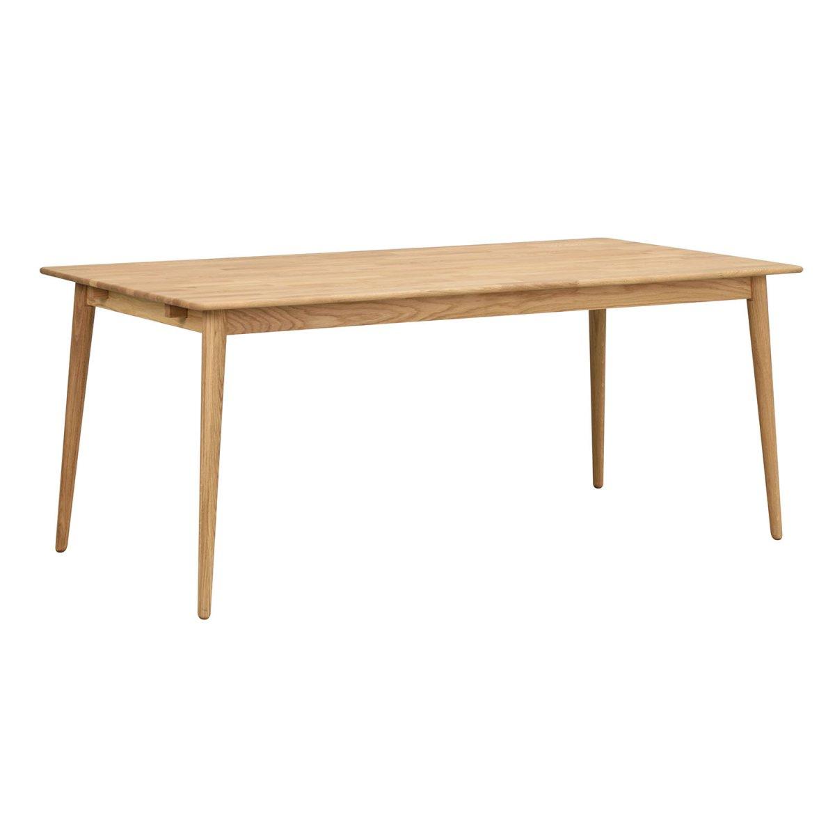 Rektangulärt matbord i oljad massiv ek från Rowico Tyler