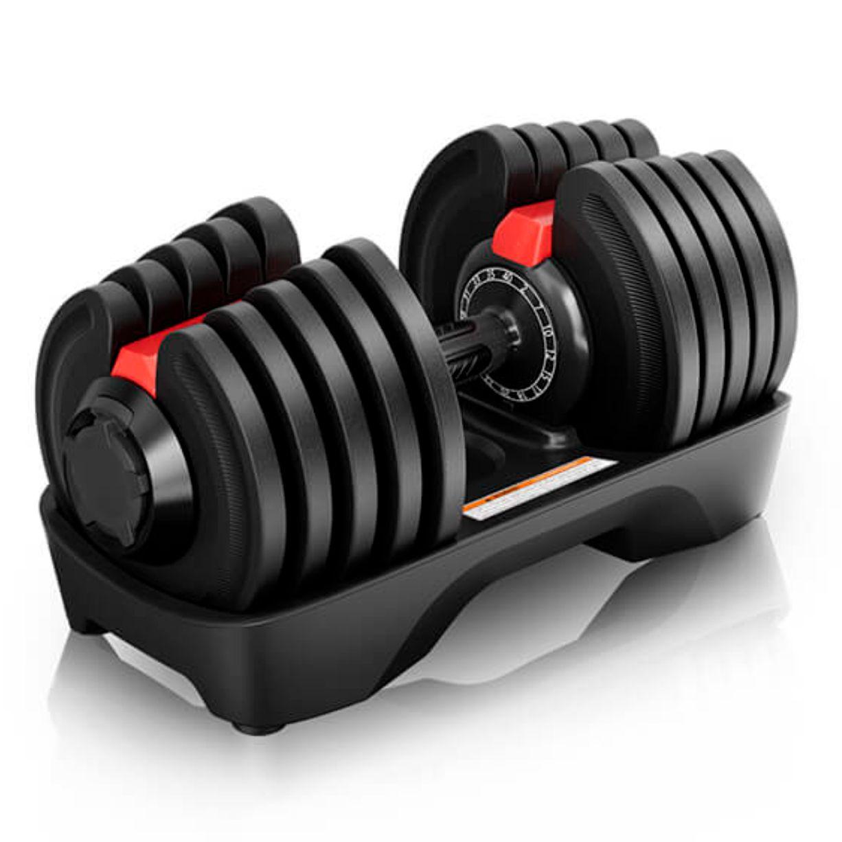 Odin justerbar premiumhantel 40 kg med sexton viktlägen