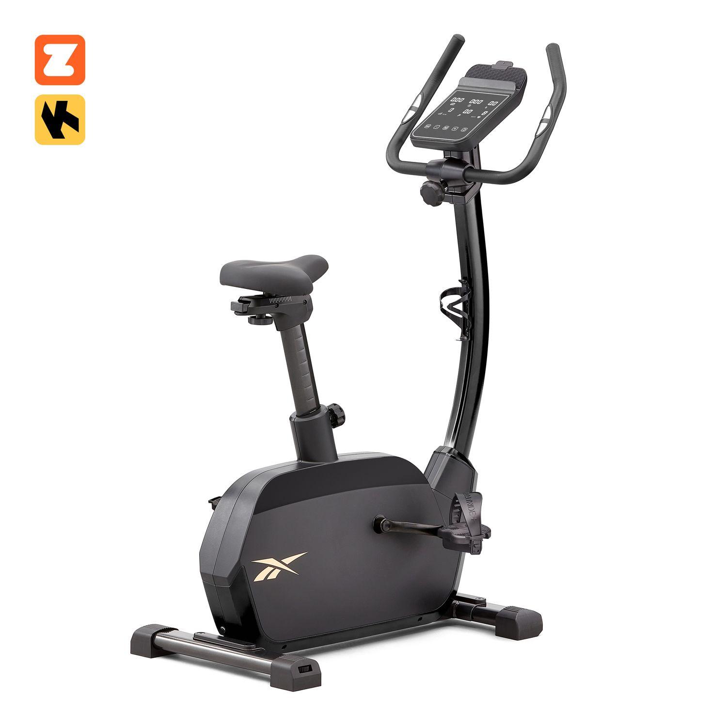 Reebok FR30 motionscykel i svart med LED-pekkonsol och 32 motståndsnivåer