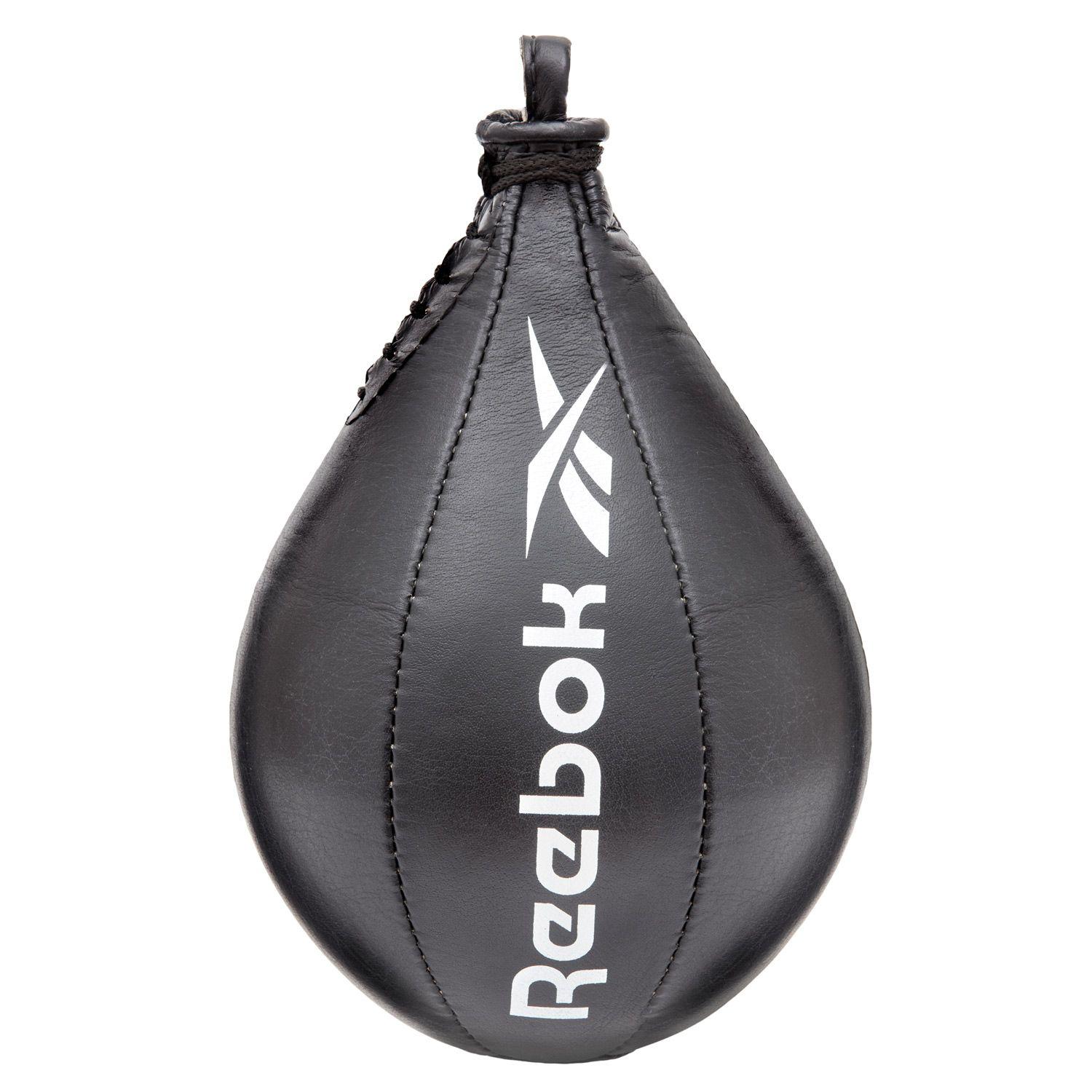 Reebok Leather Speed Bag boxboll i läder för timing och koordination