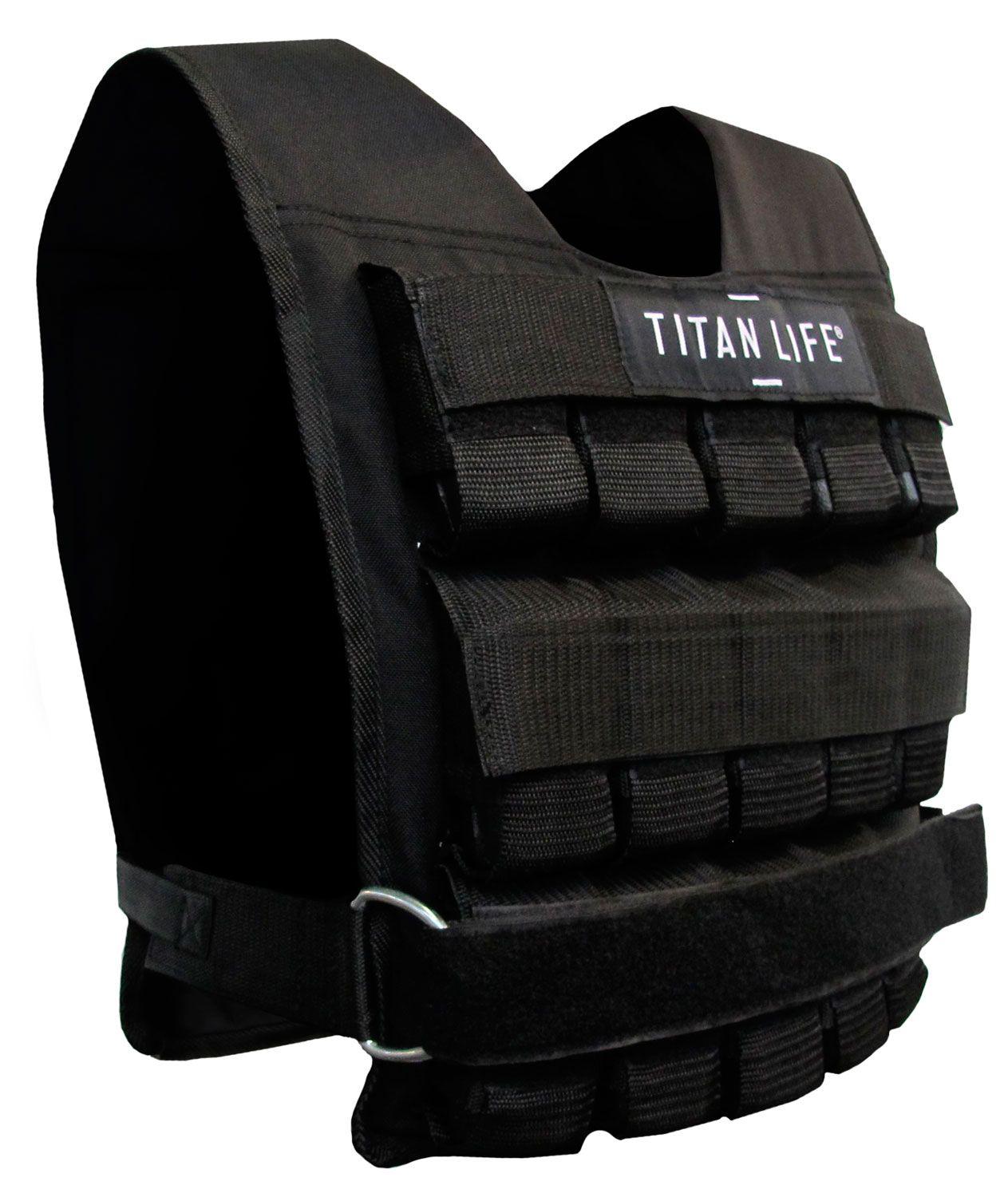 Titan Life viktväst med 30 kilo justerbar belastning i premiumutförande