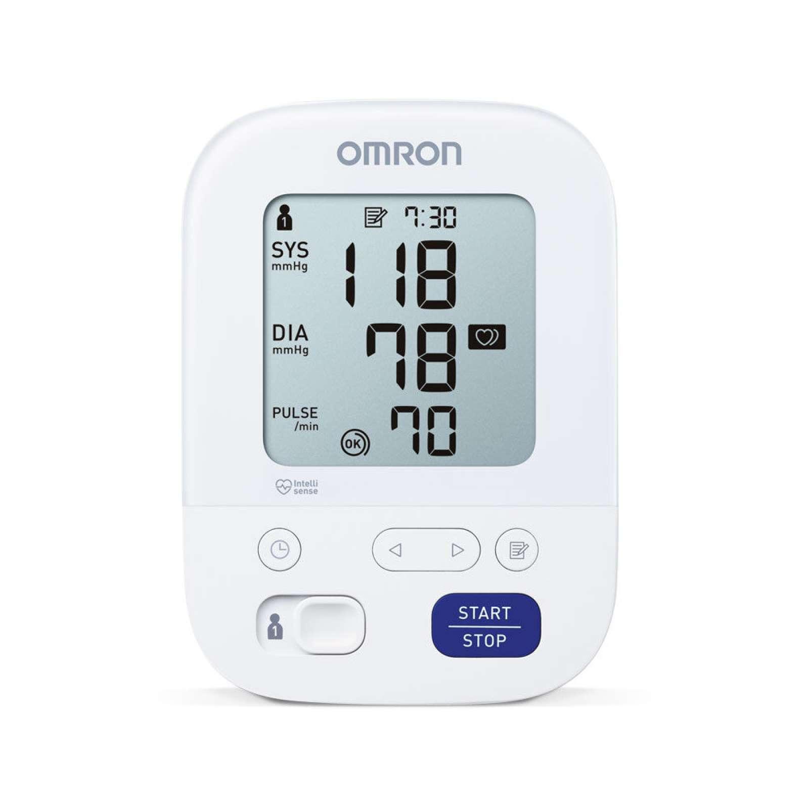 Omron M3 Comfort blodtrycksmätare för överarm med Intelli Wrap-manschett