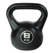ODIN vinylklädd kettlebell på 8 kilo med färgkodad beläggning
