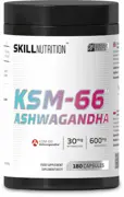 Skill Nutrition – KSM-66 Ashwagandha 180 vegankapslar produktbilde
