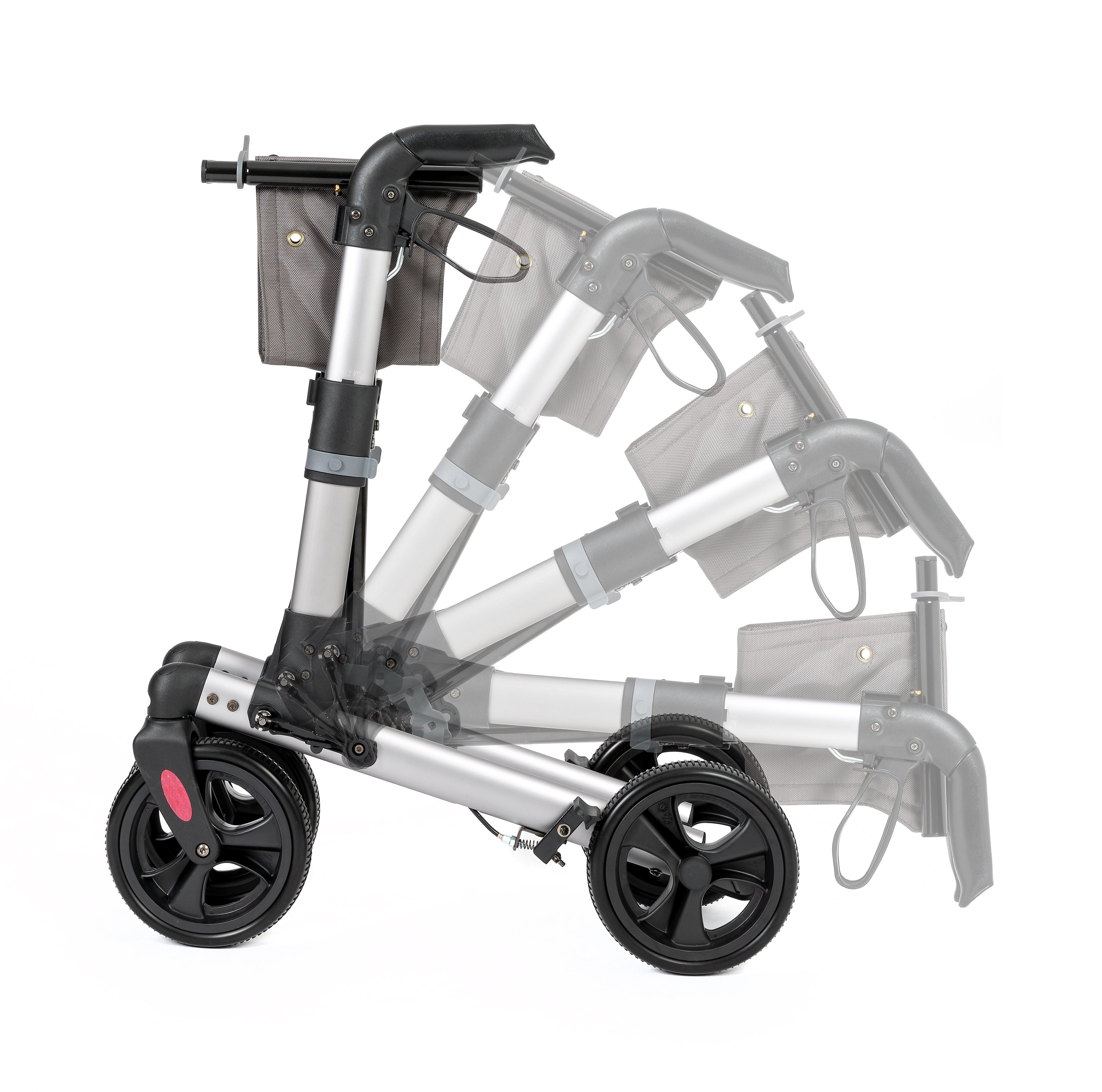WheelzAhead TRACK 4.0 reserollator som kan fällas ihop i två steg