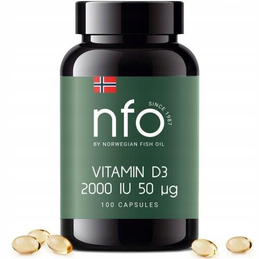 Burk NFO Vitamin D3 kapslar tillskott
