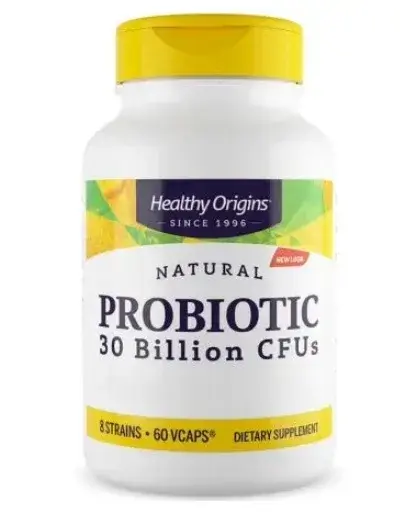 Healthy Origins – Probiotika 30 Miljarder CFU, 60 kapslar produktbilde