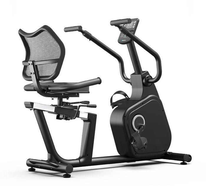Odin RB-800 Comfort sittande motionscykel med ryggstöd för skonsam träning