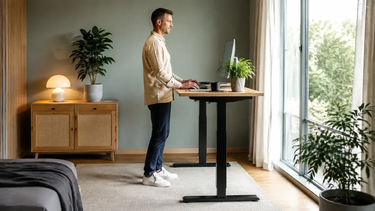 Höj och sänkbart skrivbord 2026 – guide och 4 modeller