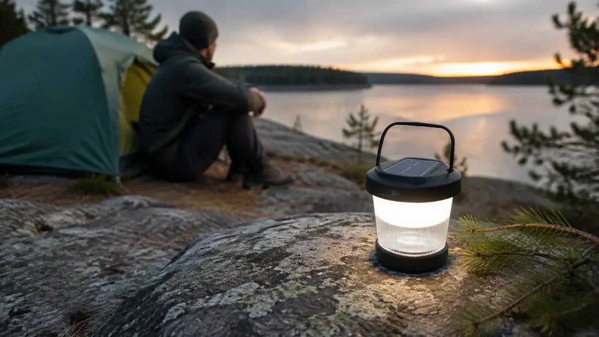 Solcellslampa till camping 2026 – 6 lampor i test