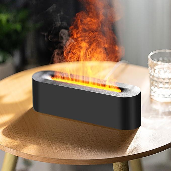 Restli Mist aromdiffusor och luftfuktare med flammande LED-effekt