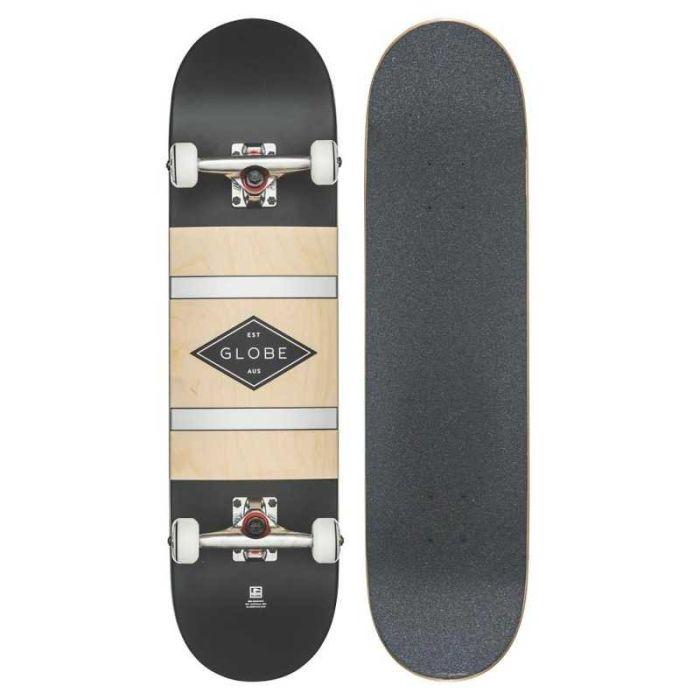 Globe G1 Diablo II komplett skateboard med 8,0 tums däck