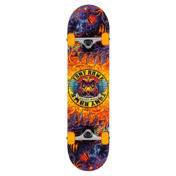 Tony Hawk SS 360 Lava skateboard med flammig grafik