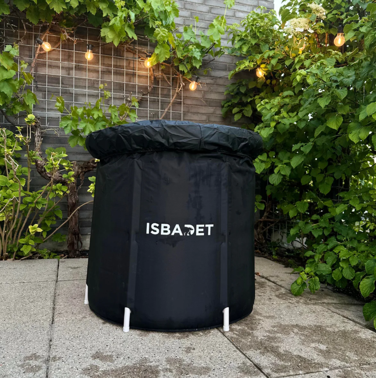 Restli isbad – portabelt kallbadskar med isolerade väggar