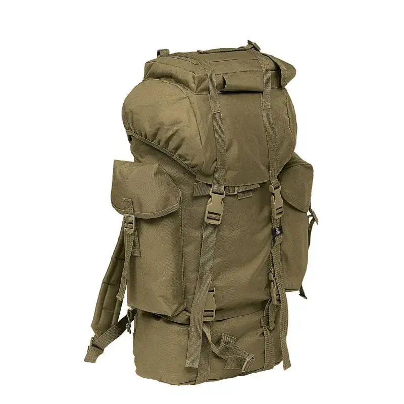 Brandit Combat militärryggsäck 65 liter med MOLLE-fästen och flera fack
