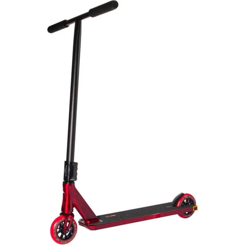 Röd North Tomahawk tricksparkcykel i premiumklass från North Scooters