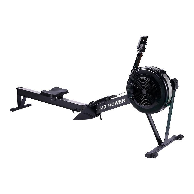 Pro Air Rower luftroddmaskin i svart med LCD-display
