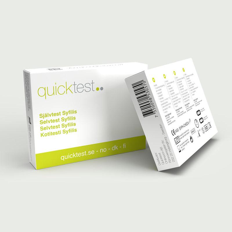 Quicktest syfilis självtest för hemmabruk med svar inom tio minuter