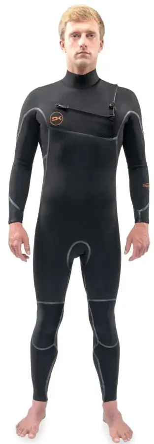 Dakine Cyclone Chest-Zip Full Suit Våtdräkt Herr (4/3 mm) - Svart produktbilde