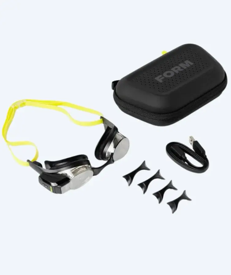 Form Swim display Elite simglasögon - Smart Swim 2S - Svart/Grön produktbilde