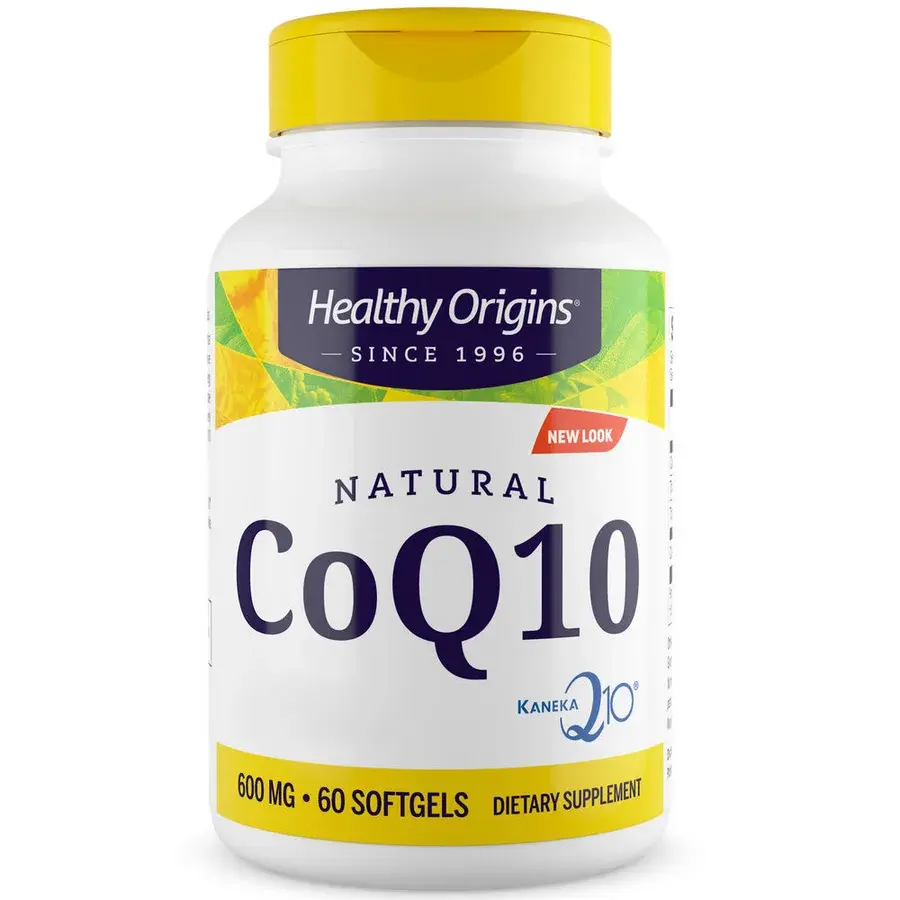Healthy Origins – CoQ10 600 mg, 60 mjukkapslar produktbilde