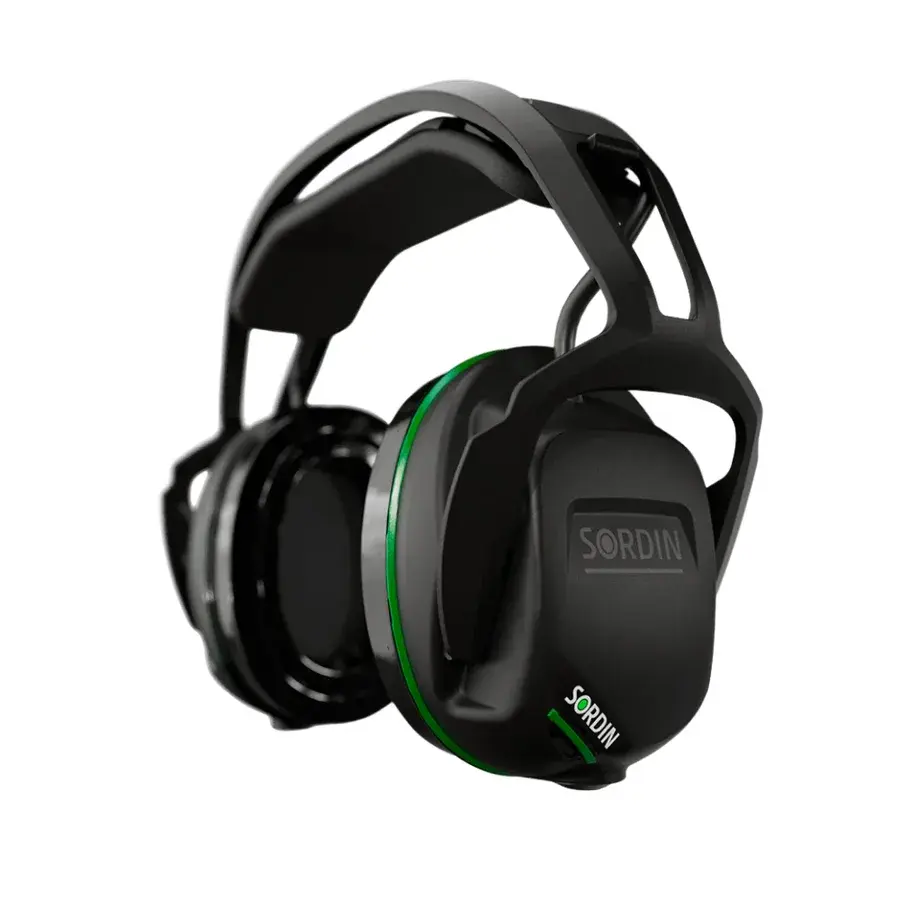 Sordin – SHARP Headband Black Gel – Elektroniska hörselskydd med Bluetooth produktbilde
