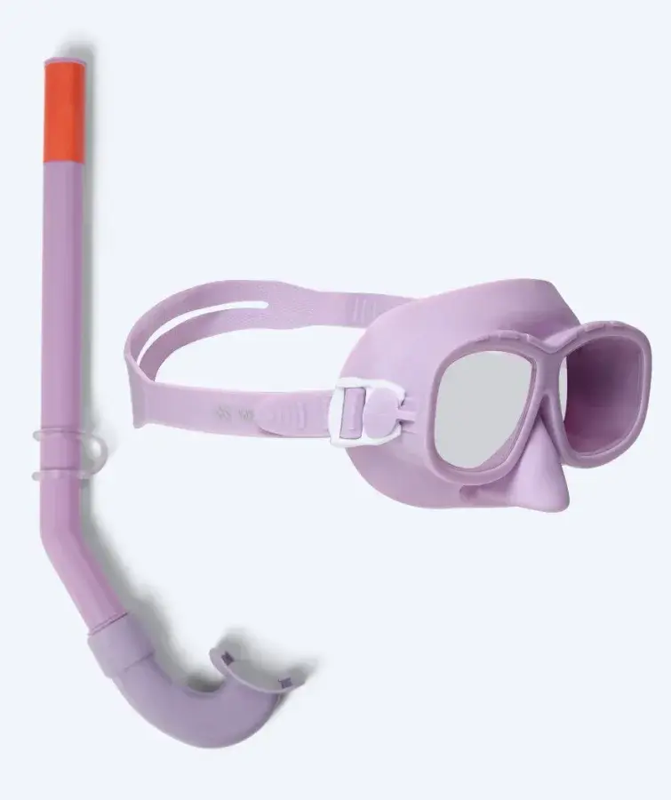 Watery Combo snorkelset för barn (4-10) - Wyre - Lila produktbilde
