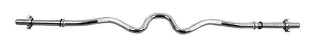 Odin Super Curl EZ-stång på 120 cm med vinklat 30 mm grepp